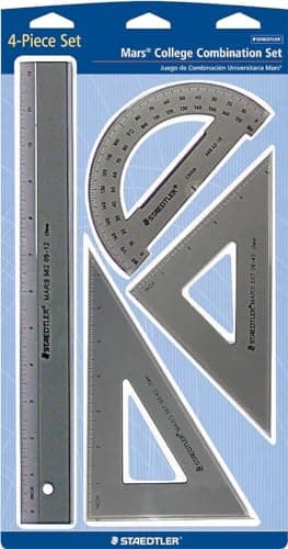 Staedtler Mars 56932BK Zestaw Matematyczny 4 szt