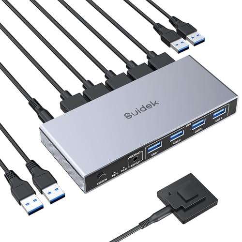 Suidek SJW-DP202C Przełącznik KVM 8K 2x1