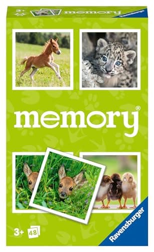 Ravensburger Tierbaby memory Gra Karciana dla Dzieci