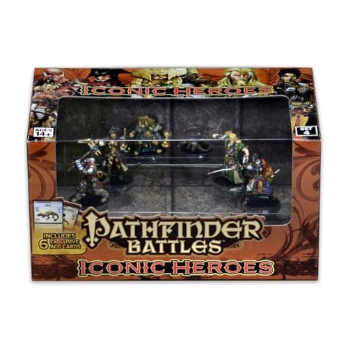 WizKids Pathfinder Iconic Heroes Zestaw 4