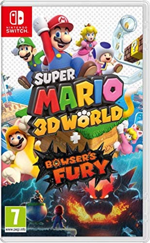 Nintendo Switch Mario 3D Worlds + Bowser's Fury