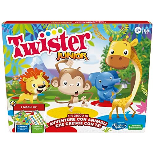 Hasbro Twister Junior gra podłogowa 2w1