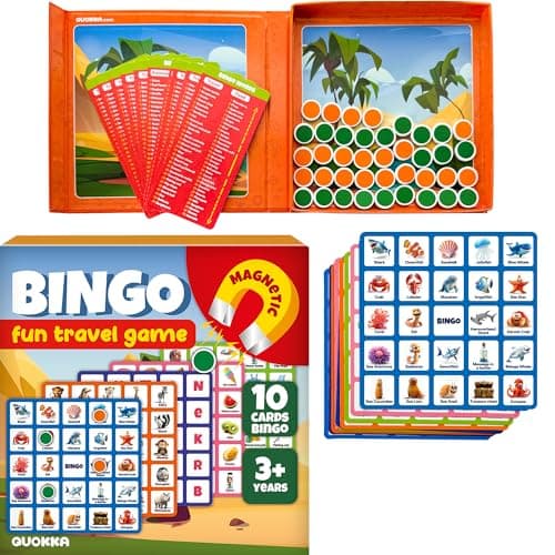 Quokka Bingo Gra podróżna dla dzieci