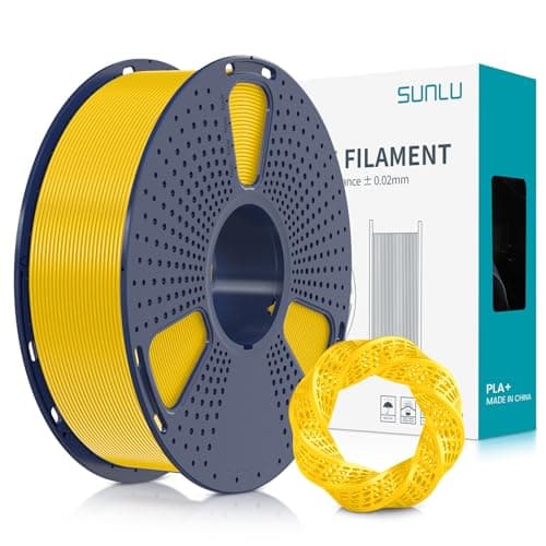 Sunlu PLA+ Filament 3D Żółty 1kg