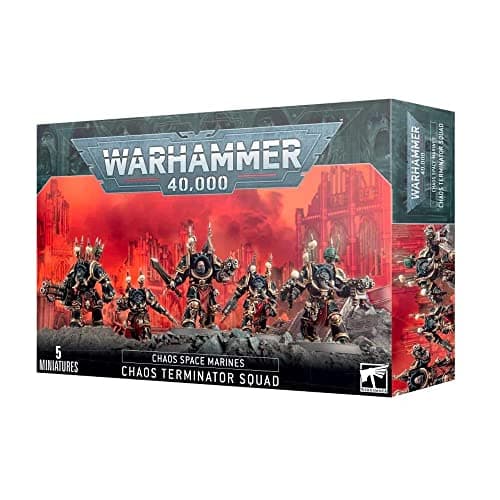 Warhammer 40,000 Chaos Space Marines Terminator Squad