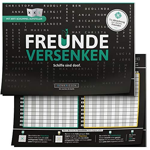 Denkriesen Freunde Versenken Gra Kieszonkowa z Blokiem