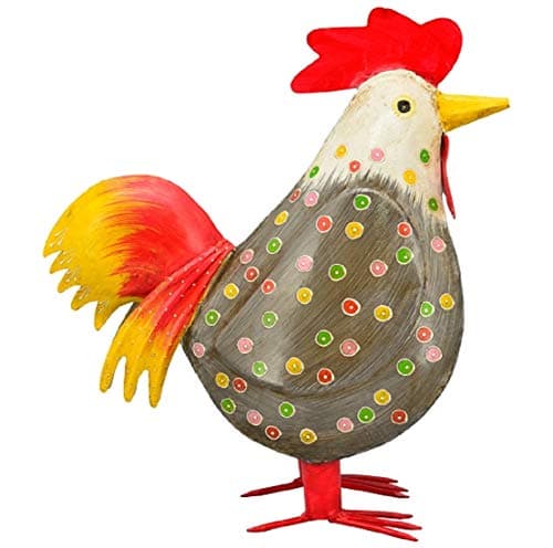 Exner Kogut Metalowy Figurka Ogrodowa 44 cm