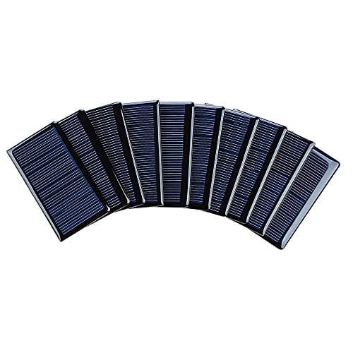 Sunyima 68x37 mm 10 Polikrystaliczne Panele Słoneczne