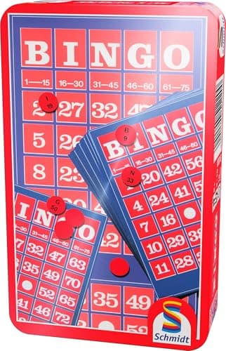 Schmidt Bingo Gra Podróżna w Metalowej Puszce