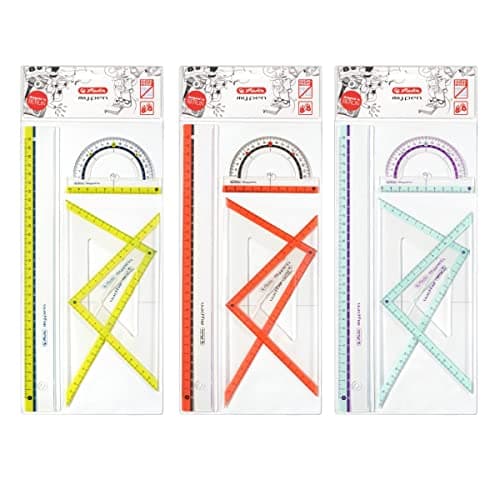 Herlitz 11368222 Zestaw Geometrii 4-częściowy