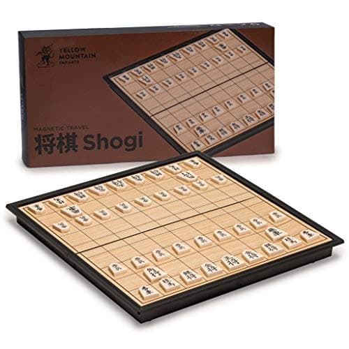 Yellow Mountain Imports Magnetyczne Shogi Japońskie Podróżne