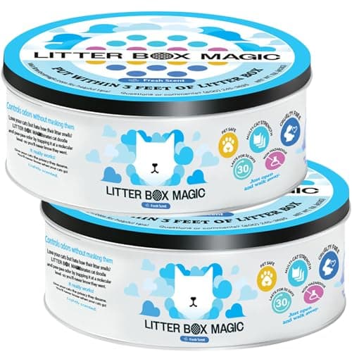 Litter Box Magic Fresh2 Środek do Usuwania Zapachów 2 sztuki