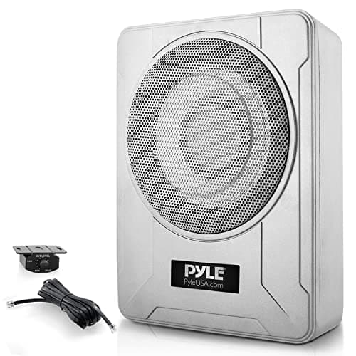 Pyle 20,32 cm Subwoofer Aktywny Niskoprofilowy