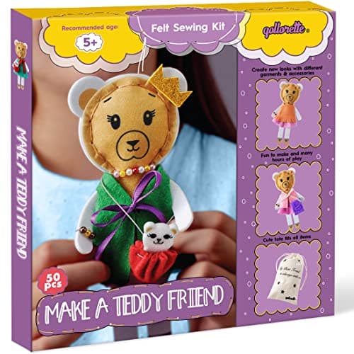 Qollorette Zestaw Do Szycia Teddy Bear