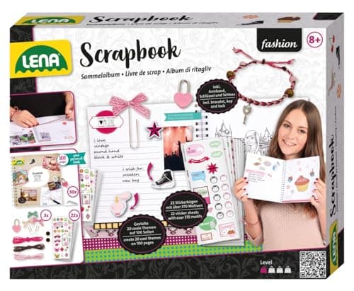 Lena 42331 Zestaw Scrapbooking dla Dzieci