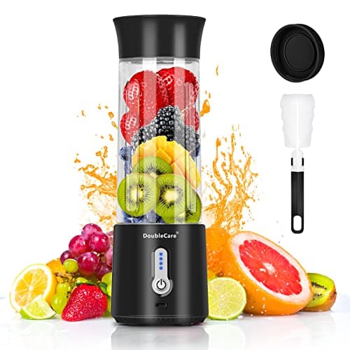 DoubleCare Big Black-10 Przenośny Miniblender 500 ml