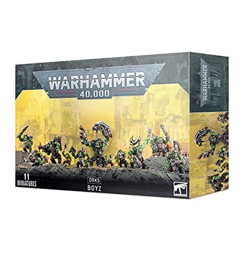 Warhammer 40,000 Ork Boyz Zestaw 11 Figurek
