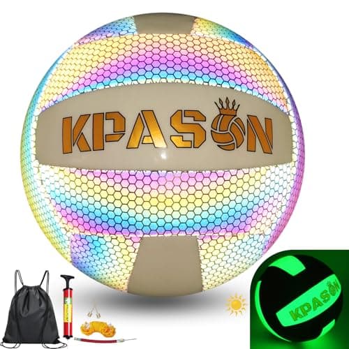 KPASON Holograficzna Piłka Siatkowa Plażowa Rozmiar 5