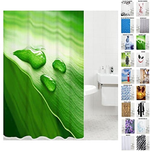 Sanilo Green Leaf Zasłona Prysznicowa 180x200 cm