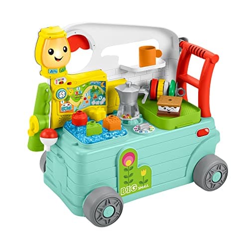 Fisher-Price HCK56 Chodzik Edukacyjny 3-w-1