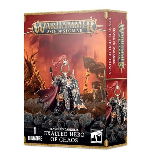 Warhammer Age of Sigmar Exalted Hero of Chaos Miniatura