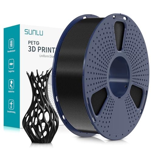 Sunlu UK-PETG-Black Filament 3D 1.75mm