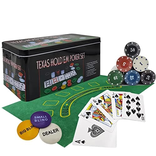 Powerking Zestaw do Pokera Texas Holdem 200
