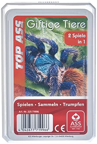 Top ASS Giftige Tiere Gra Karciana