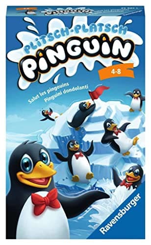 Ravensburger Plitsch Platsch Pinguin gra zręcznościowa