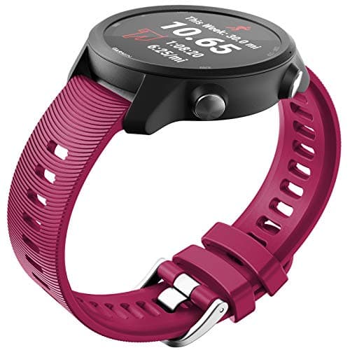Notocity Pasek Silikonowy Garmin Forerunner 645 Fuksja