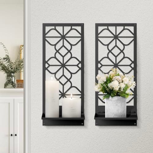 Sokurdeg Candle Sconces Wall Kinkiety 2 sztuki
