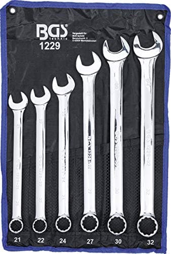 BGS 1229 Zestaw Kluczy Płasko-Oczkowych 6 szt.