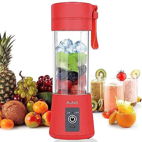 Aufell Juicer Cup 380ml Czerwony Blender