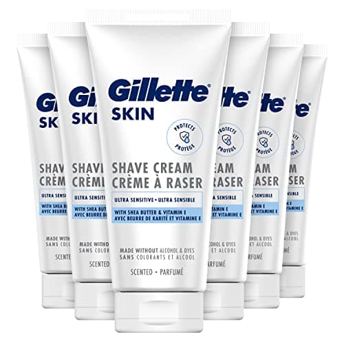 Gillette SKIN Ultra Sensitive Krem do Golenia 6x175ml