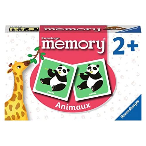 Ravensburger Memory Tiere gra pamięciowa Animaux