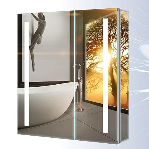 Tokvon TK-CB-007 Szafka z Lustrem LED 630x650mm