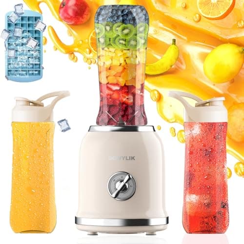 Dowylik Retro BR Miniblender 300W 2x20oz