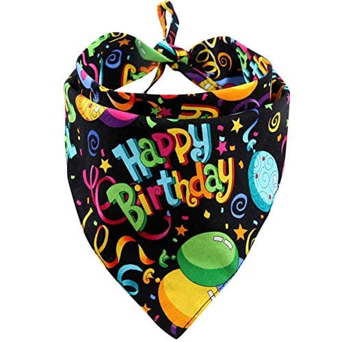 Miapettb Birthday Bandana Apaszka Urodzinowa dla Psa