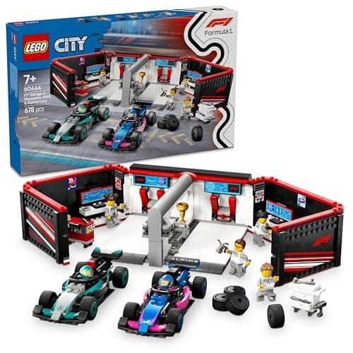 LEGO City F1 Garaż 60444 Zestaw