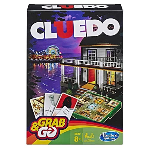 Hasbro Gaming Cluedo Travel Edition gra podróżna