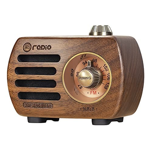 PRUNUS R-818 Drewniane Radio Retro Bluetooth