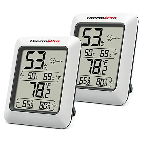 ThermoPro TP50-2 Cyfrowy Higrometr 2 sztuki