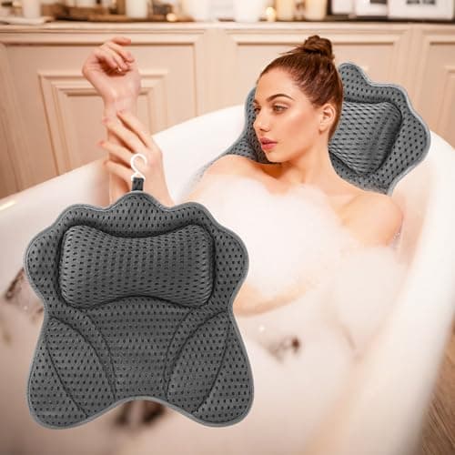 Bucomtu 4D Ergonomiczna Poduszka do Kąpieli
