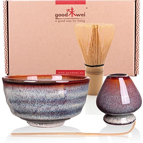 Goodwei Zestaw Matcha Uji z Miotłą