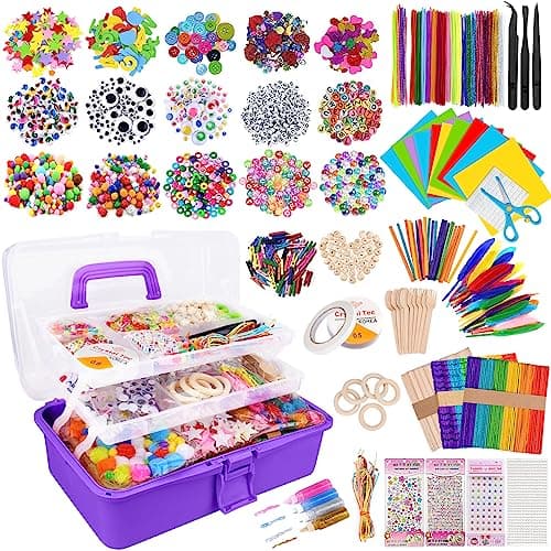 Jotol JT-PomPomKit Zestaw do Scrapbookingu 3100 sztuk