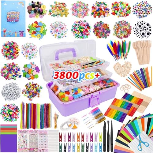 Tosuto Zestaw Scrapbookingowy dla Dzieci 3800+