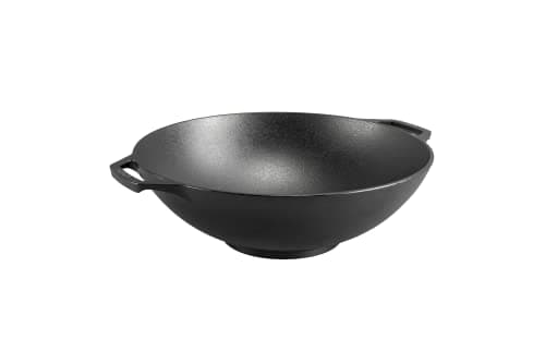 Lodge Wstępnie Zaprawiony Żeliwny Wok 35 cm