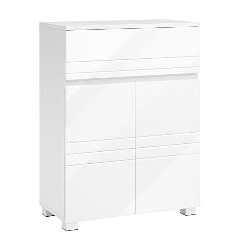 Vasagle BBK140W01 Szafka Łazienkowa Wysoka