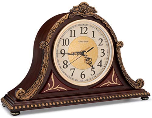 Olden Days Zegar Kominkowy Model 8541 Drewniany