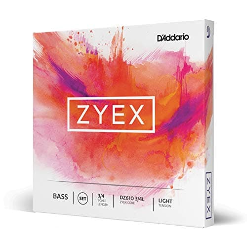 D'Addario Zyex Struny Kontrabasowe DZ610 3/4L